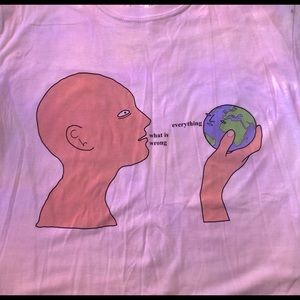 Quirky Everything Wrong with the World Shirt